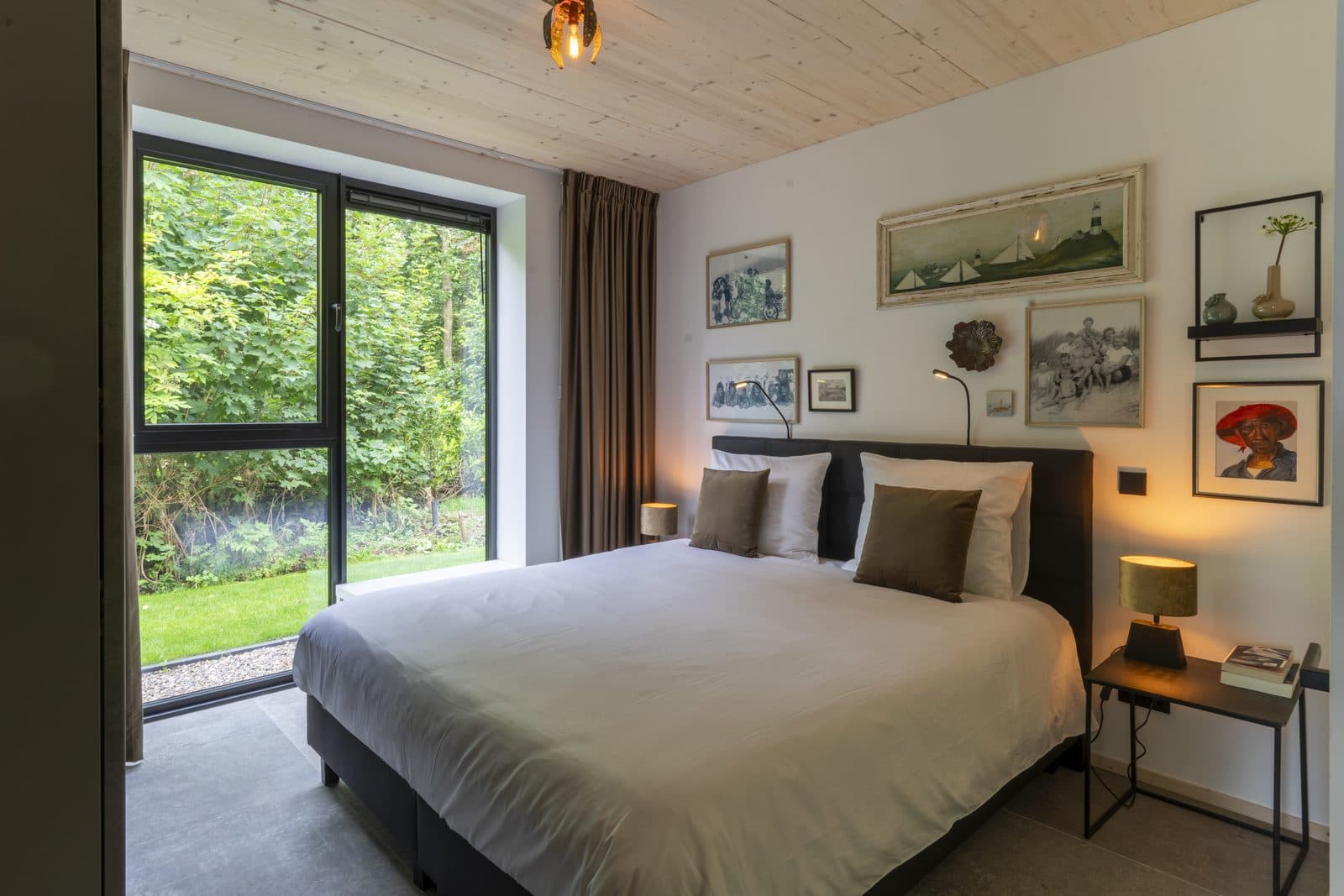 Slaapkamer vakantiehuis Noordhoek Terschelling Midsland Noord — vakantieverhuur